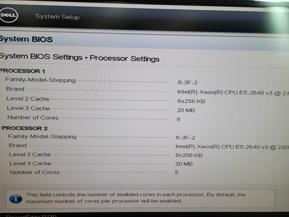 Dell PowerEdge R730 - 2x Xeon E5-2640 v3 32GB DDR4 X710-2 2x750W PSU %