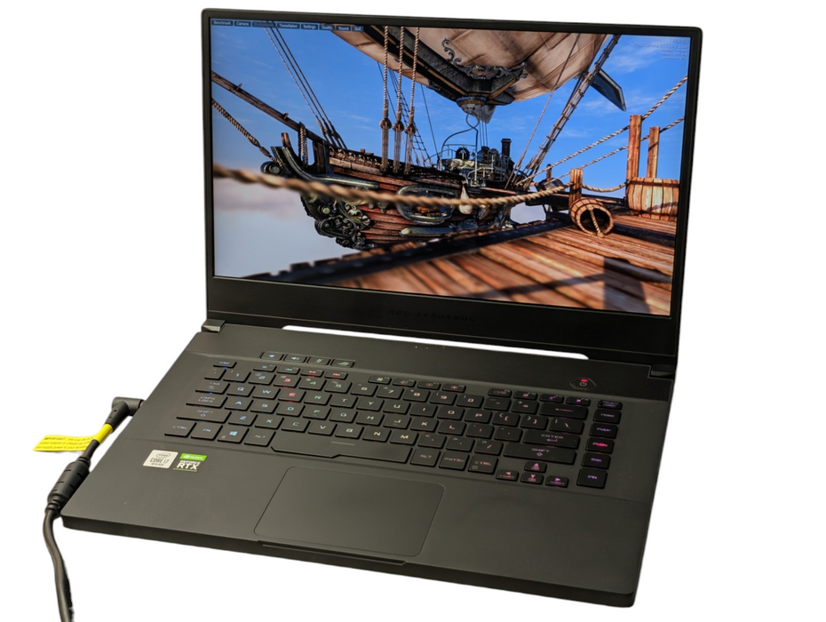 ASUS ROG Zephyrus GX502L Intel Core i7-10875H 24GB RAM 512GB NVMe READ  - Lap200