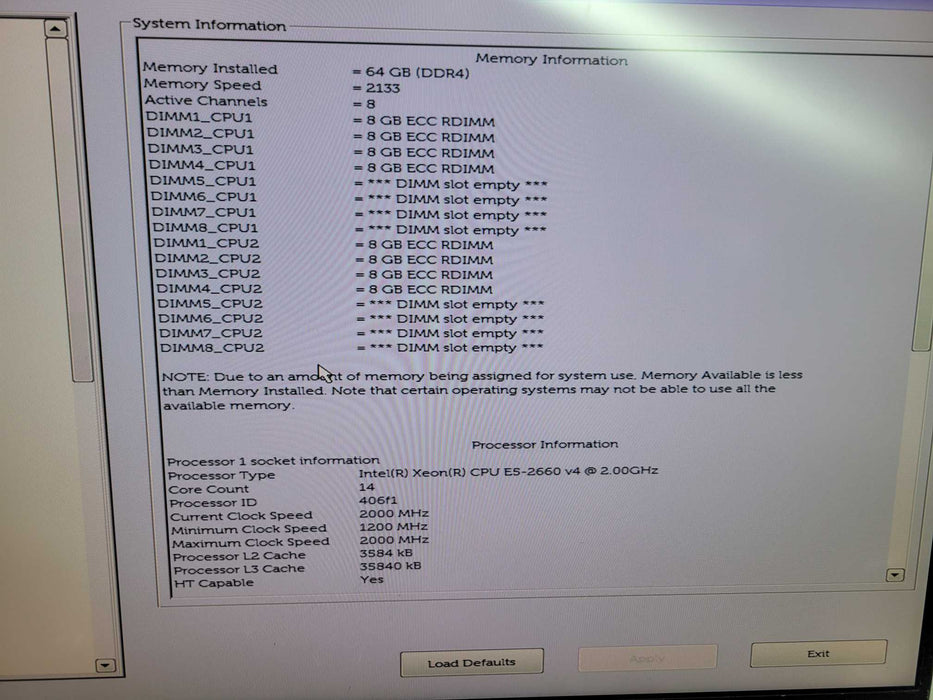 Dell Precision T7910 - 2x Xeon E5-2660 v4 64GB DDR4 LSi-3008iR 1300W PSU %