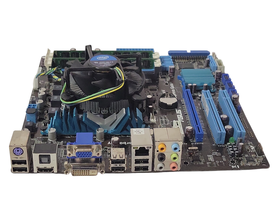 Asus P7H55-M PRO LGA 1156 Motherboard w/ Core I3-550 3.2GHz CPU, 4GB RAM, SEE _