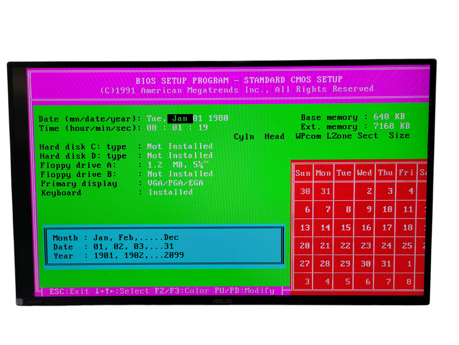 Vintage Desktop TRISON - 80486 8MB RAM NO HDD TRIDENT DISPLAY ADAPTER %