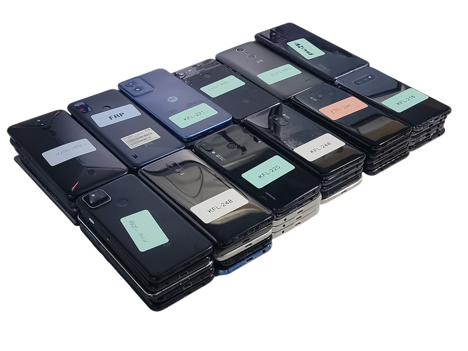 Lot of 60x Android Phones [FRP/Knox | A-C Condition][KFL-5] (