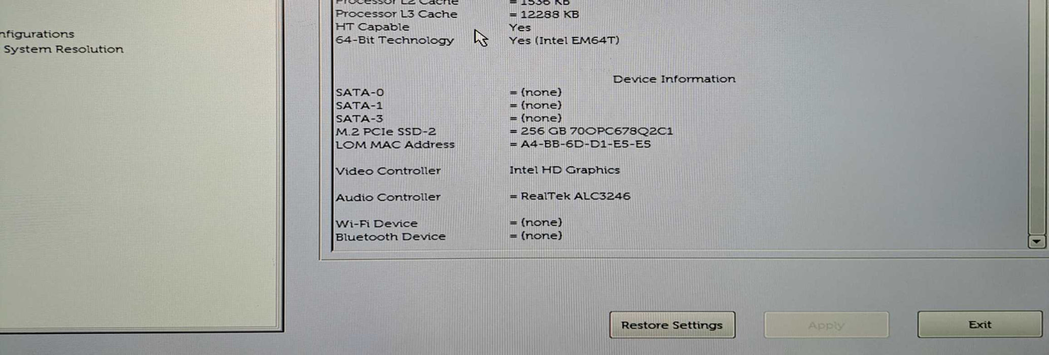 Dell OptiPlex 5080 SFF | Intel Core i5-10500 @3.1GHz, 16GB DDR4, 256GB NVMe )