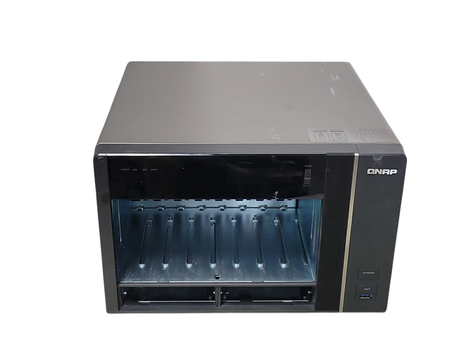 QNAP TS-1079 Pro 10-Bay Enterprise-Grade Storage NAS No HDD/Caddies, READ _
