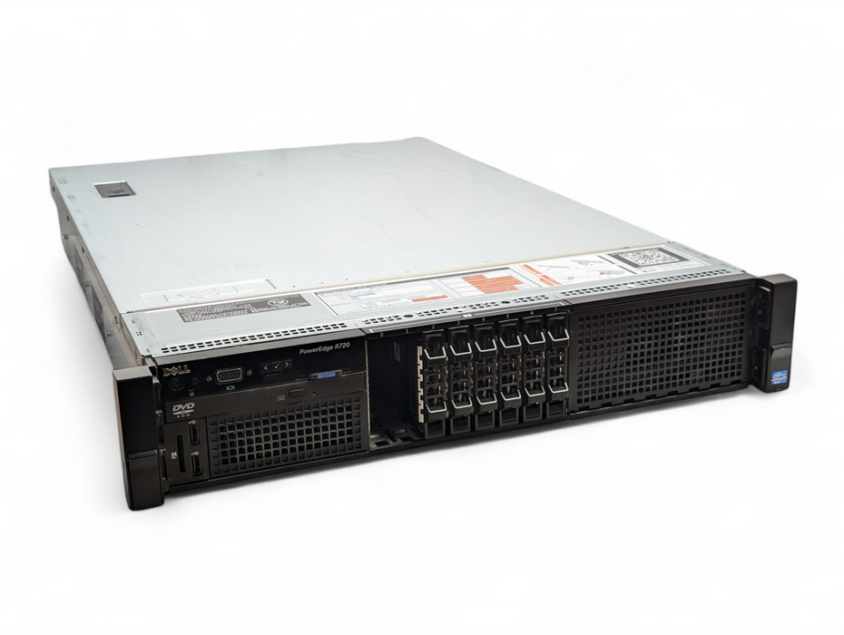 DELL PowerEdge R720 2x Intel Xeon E5-2680 0 @ 2.70GHz 196GB RAM H710 RAID  -