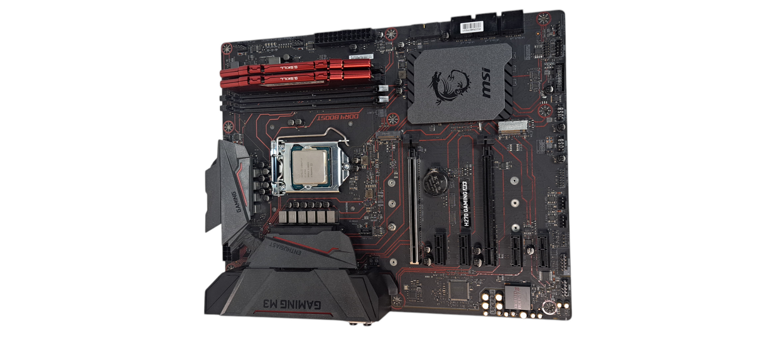 For MSI H270 GAMING M3 Motherboard w/  i7-6700 CPU & 16GB DDR4