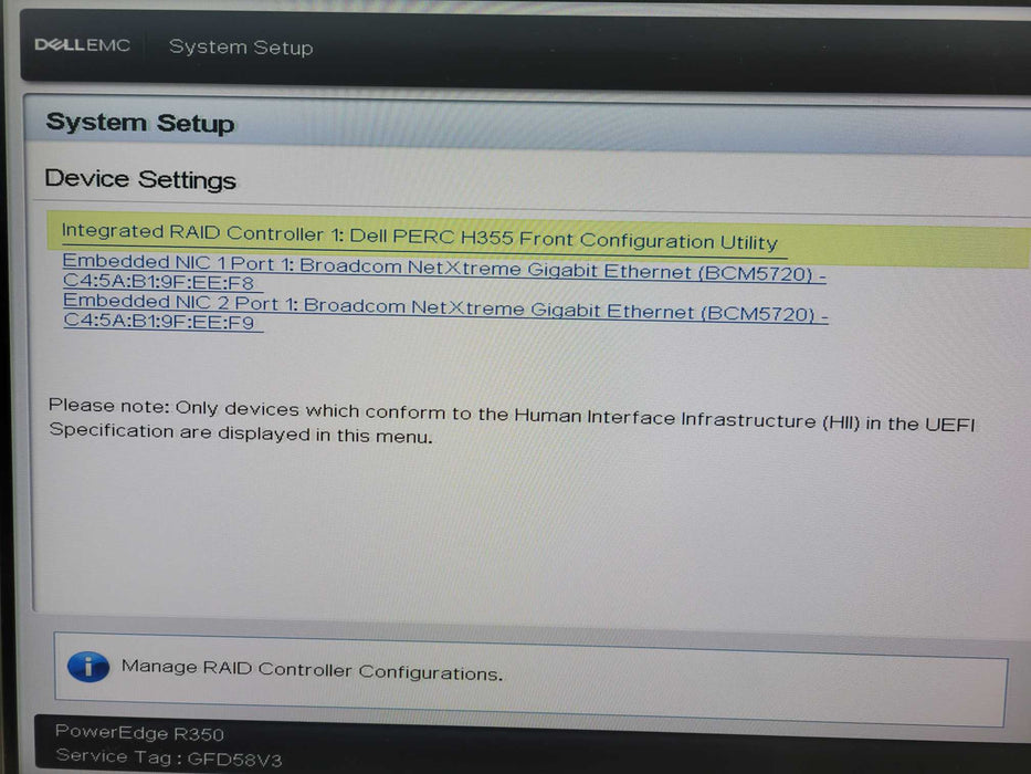 Dell PowerEdge R350 Rack Server, Intel Xeon E-2336 2.9GHz, 128GB, H345 2.5" !