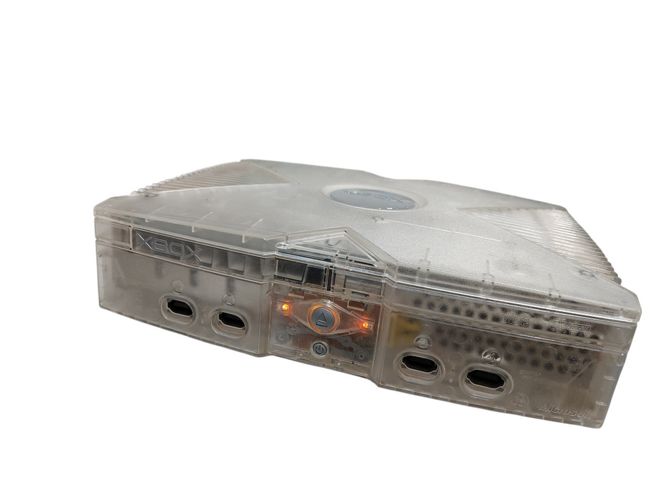 Microsoft Xbox Original Crystal Clear Shell ( Parts ) 2004-08-25 =
