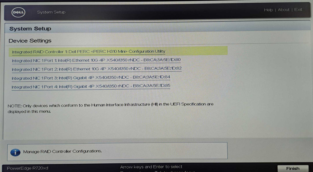 Dell PowerEdge R720xd 24x 2.5"| 2x Xeon E5-2620 0, 64GB DDR3, H310 Mini )