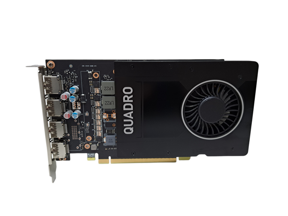 NVIDIA Quadro P2200 5GB GDDR5X Graphics Card | 4x DisplayPort )