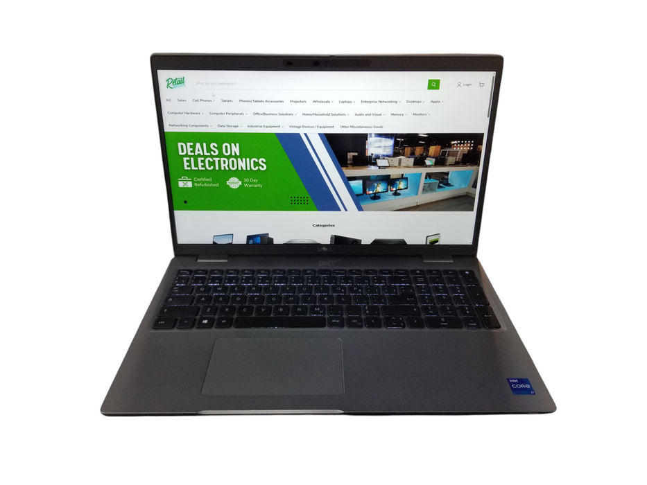 Dell Latitude 5521 TOUCH Core i7-11850H@2.50GHz 16GB RAM 256GB NVMe Q Lap200