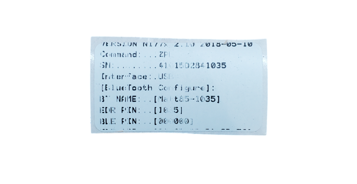 DayMark Matt85 IT118379 Thermal Label Printer *Read* Q