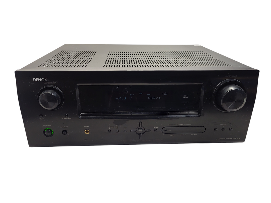 Denon AVR-1610 AV Surround Receiver Tested No Remote $