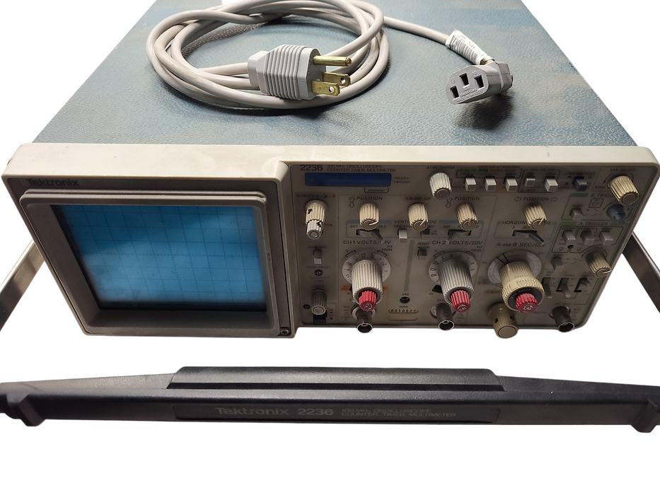 Tektronix 2236 Oscilloscope 100 MHz Counter Timer Multimeter READ $