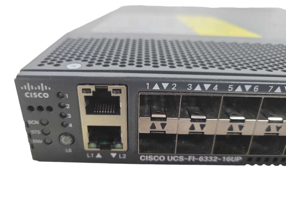 Cisco UCS-FI-6332-16UP 16-Port SFP + 24-Port QSFP Fabric Interconnect Switch !