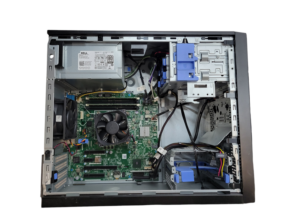 Dell PowerEdge T130 - Xeon E3-1220 v5 16GB DDR4 NO HDD 290W PSU %