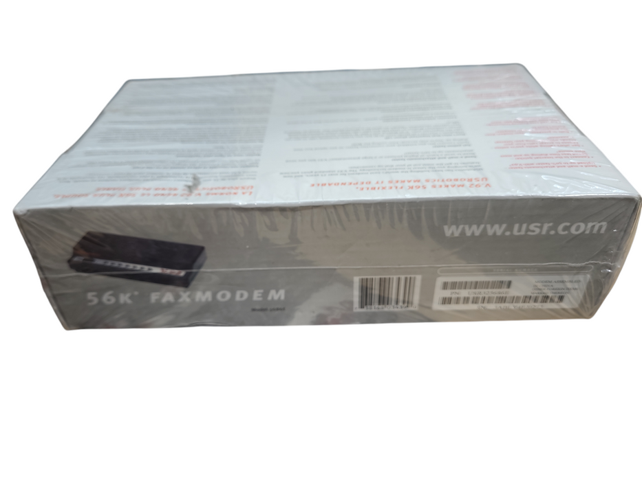 NEW Sealed US Robotics 56k Faxmodem Modem v.92 v.90 ITU Model 5686E