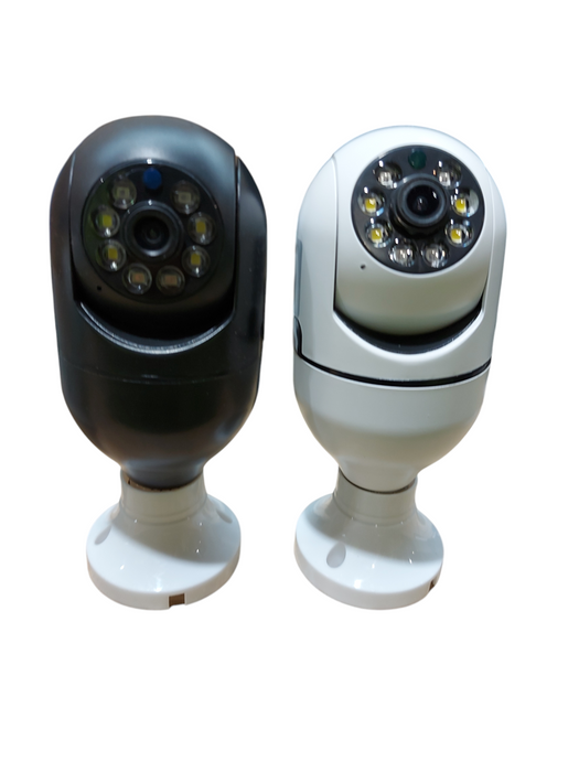 2-pack of RAKEBLUE 1080P Wireless Light Bulb Security Cameras