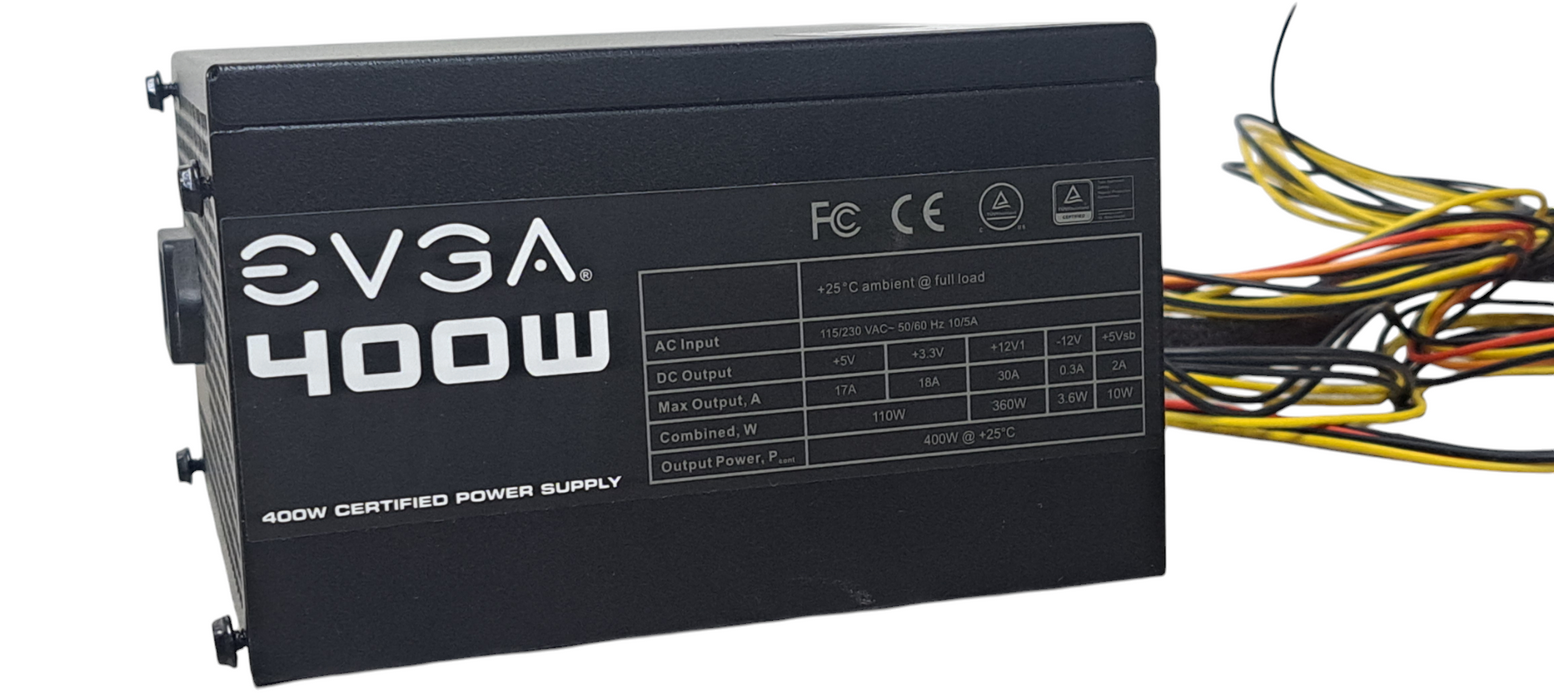 EVGA 400 Watt Power Supply 100-N1-0400