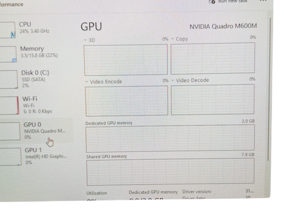 Lenovo ThinkPad P70 Intel Core i7-6700HQ 16GB RA 1TB SSD  - Lap200