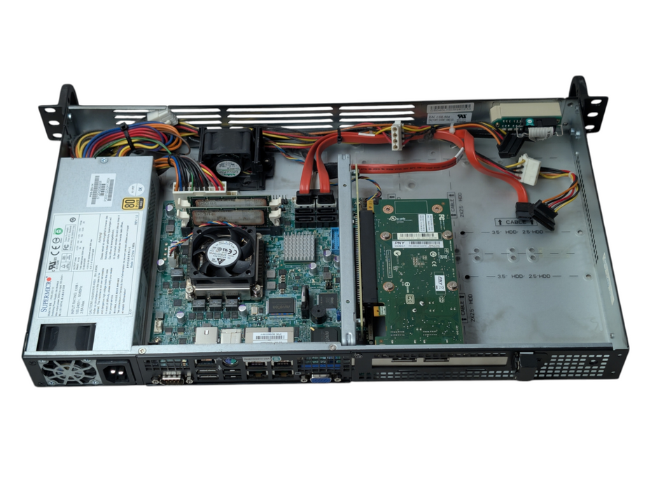 Supermicro 504-2 X9SPV-LN4F-3QE Intel Core i7-3612QE 8GB RAM  -