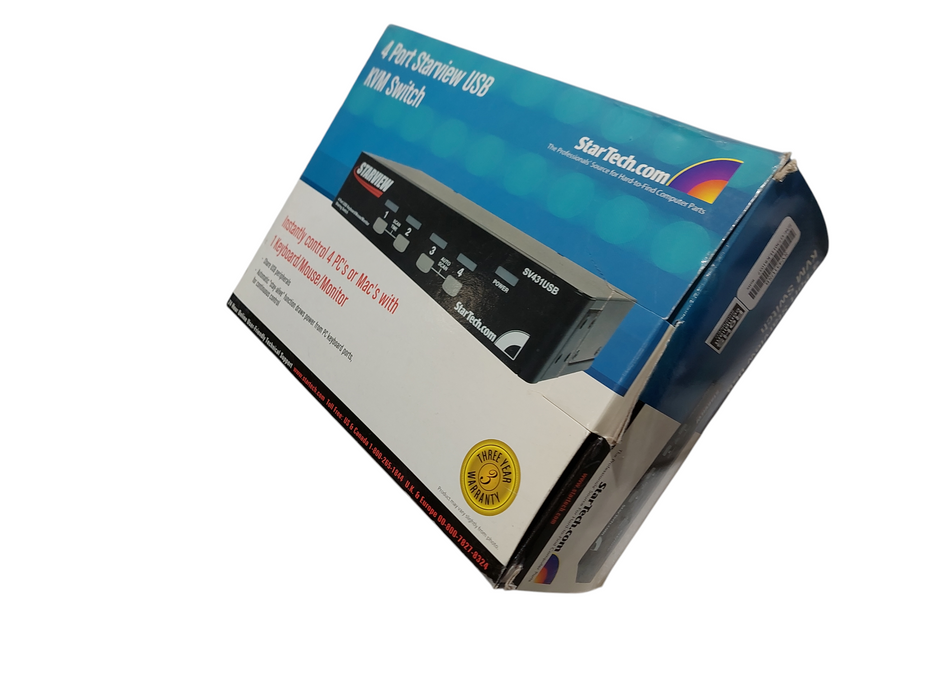 Starview 4 Port USB KVM Switch in Box  =