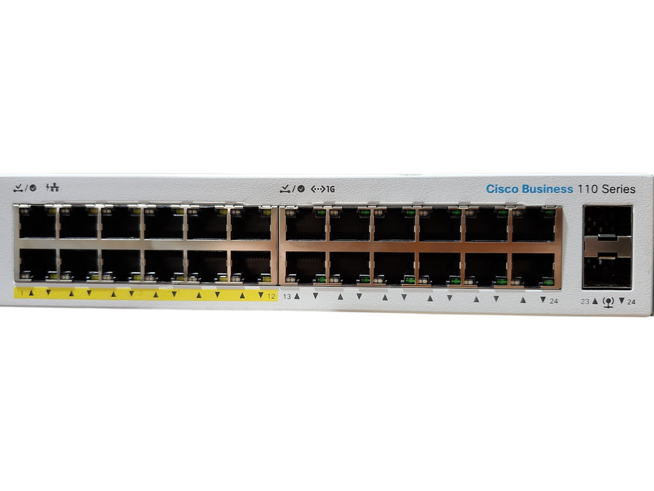Cisco CBS110-24PP v02 24 Port Gigabit PoE Switch