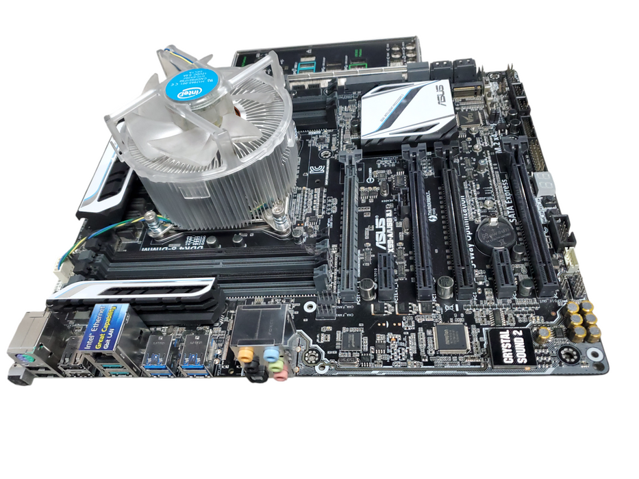 ASUS x99-A ATX FCLGA2011 Motherboard + Intel i7-5820K NO RAM NO HDD