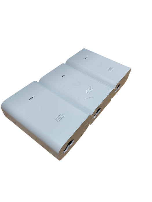 Lot 3x Ubiquiti Networks GP-H480-050G POE-48-24W-G-WH POE Injector