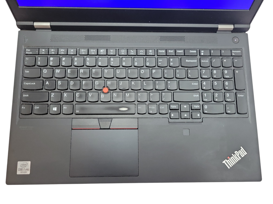 Lenovo ThinkPad P15 G1 - Core i7-10850H 32GB DDR4 512GB NVMe QUADRO T1000 Q% Lap200