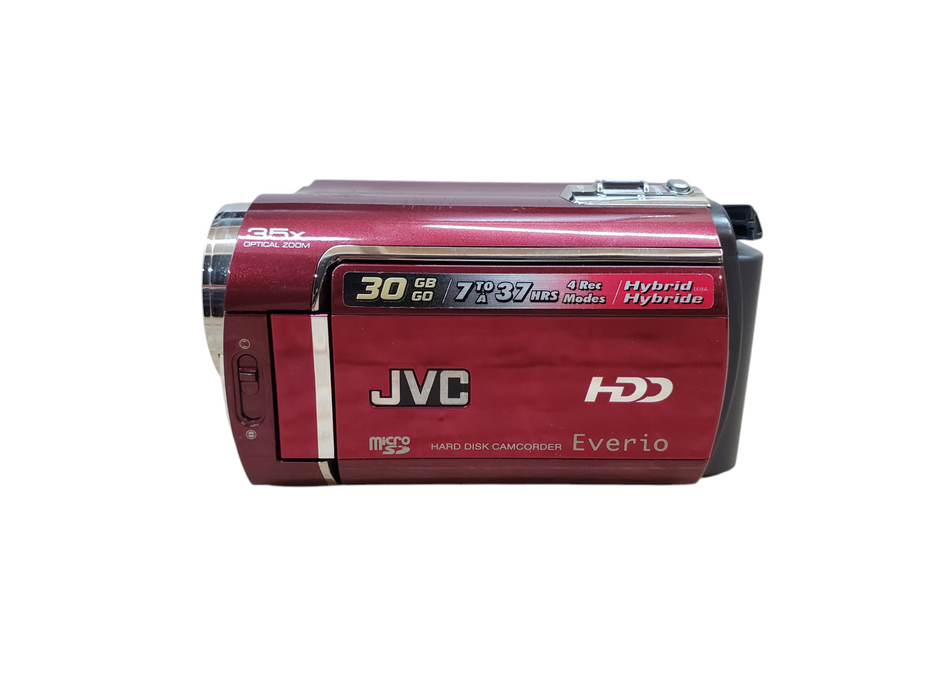 JVC Everia Hard Disc Camcorder GZ-MG330RU w/ Battery & Case