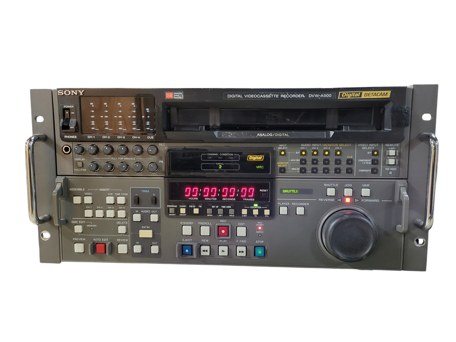 Sony DVW-A500 Digital Videocassette Recorder Betacam Recorder  $