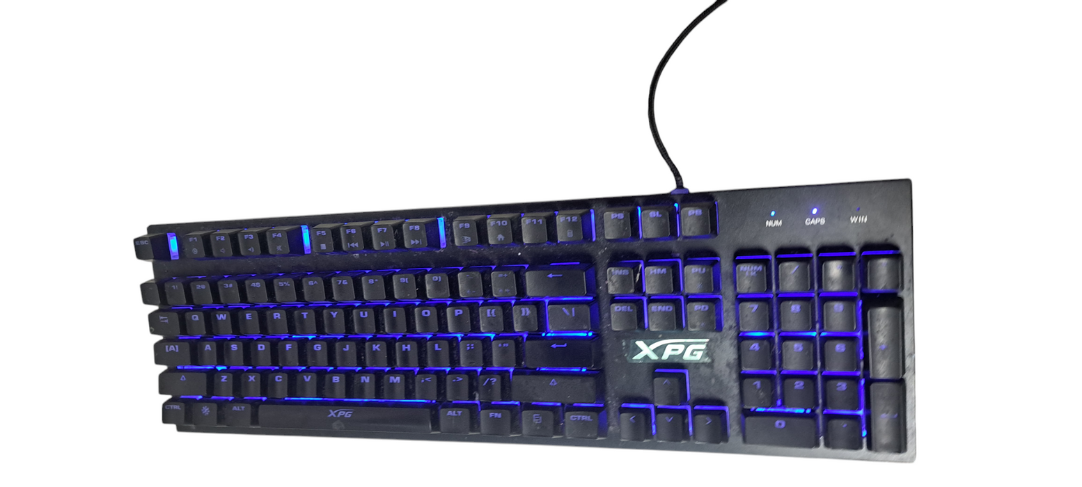 XPG INFAREX K10 RGB USB Gaming Mem-Chanical Keyboard, Black | READ