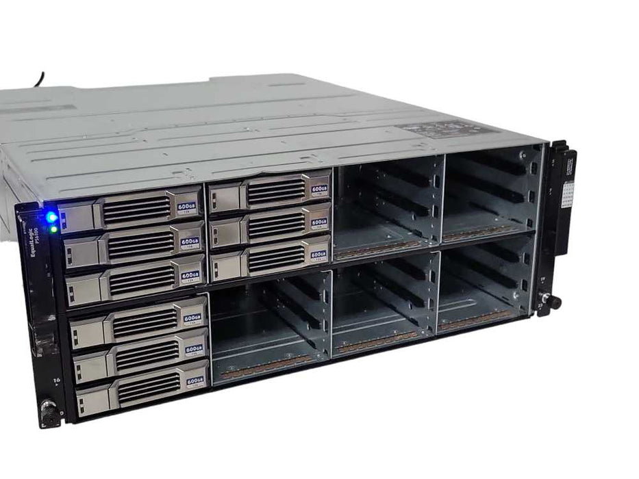 Dell Equallogic PS6100 SAN Storage System, 9x 3.5" Trays ,2x Type 11, 2x PSU, SEE _