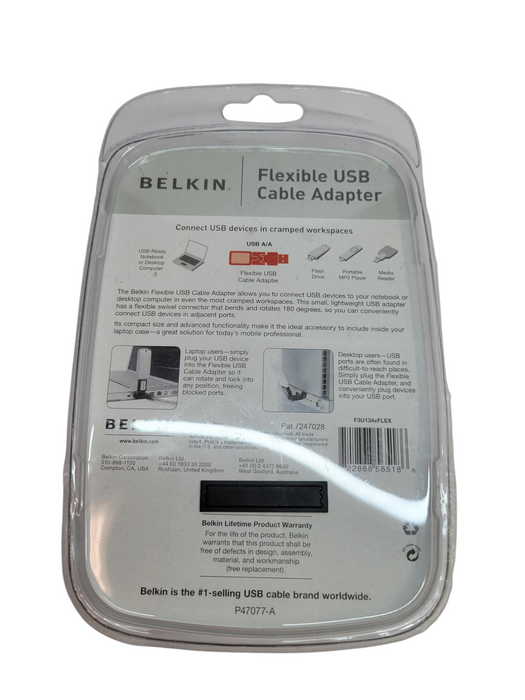 BELKIN Flexible USC Cable Adapter %