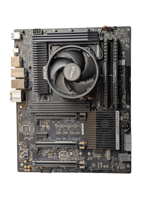 Asus Pro WS X570-ACE, Ryzen 7 5700G w/ 32GB DDR4 & 1TB NVMe
