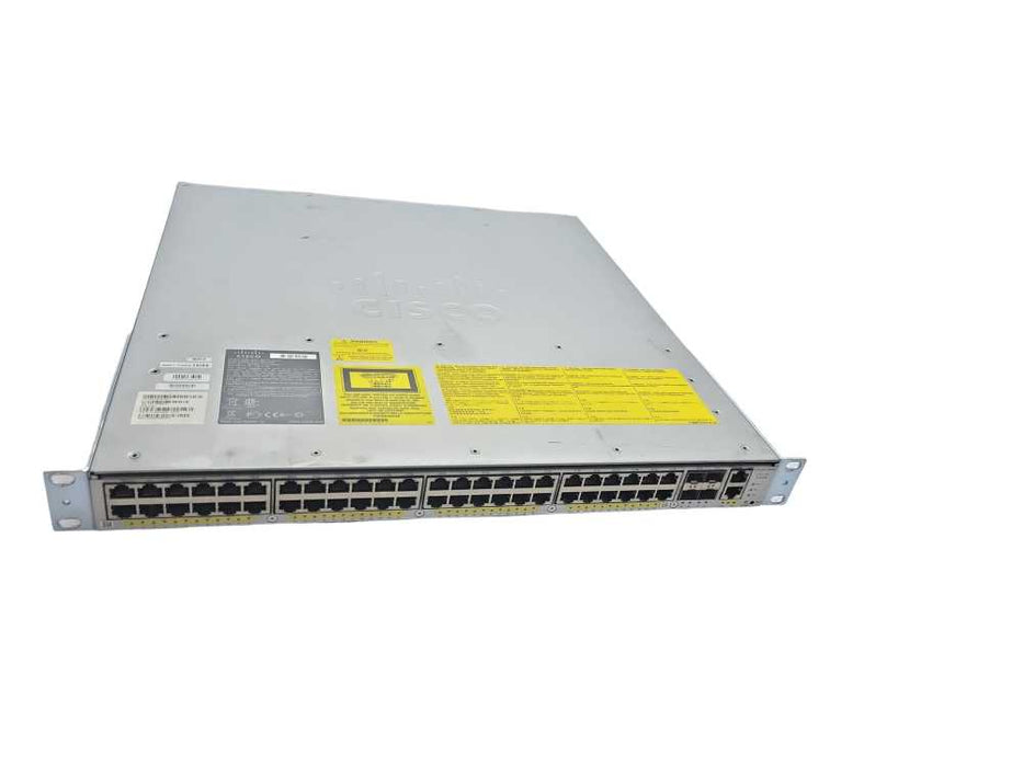 Cisco WS-C4948E Catalyst 4948 48-Port Ehternet & 4xSFP Ports Switch READ Q_