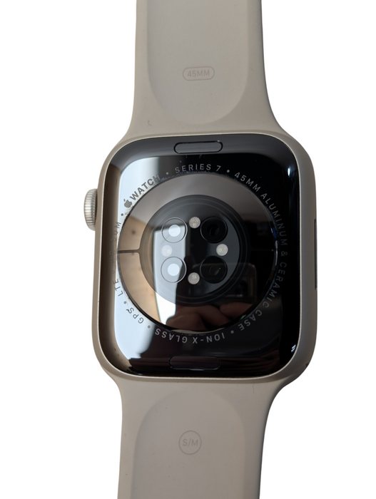 Apple Watch Series 7 45MM Aluminum Ceramic GPS LTE Cellular A2477 UNLOCKED -