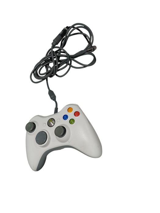 Bundle of 2 Xbox 360 Controllers white & black  =