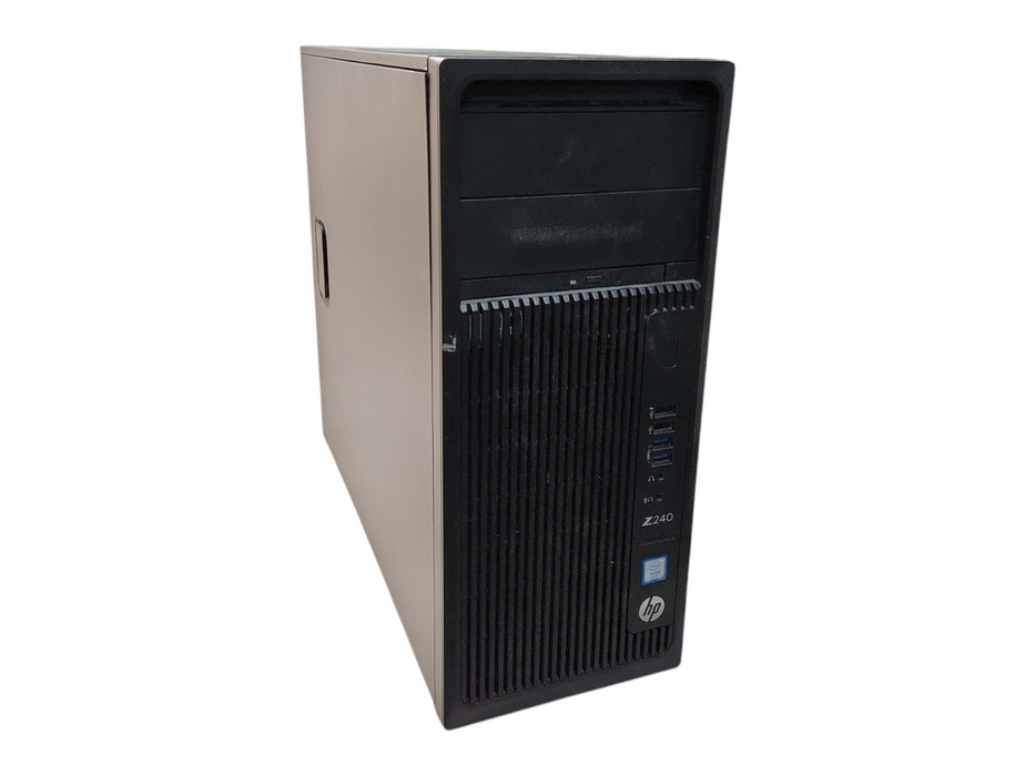 HP Z240 Workstation, Xeon E3-1230 v5 3.40GHz, 24GB DDR4, No HDD, K420