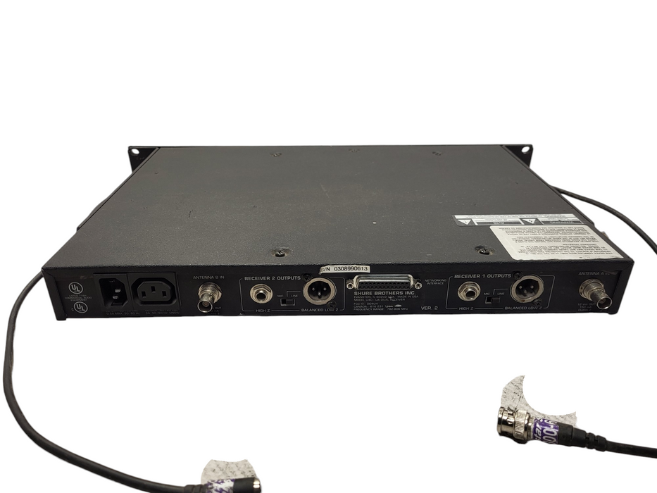 Shure U4D-UA Dual Wireless Microphone Receiver $