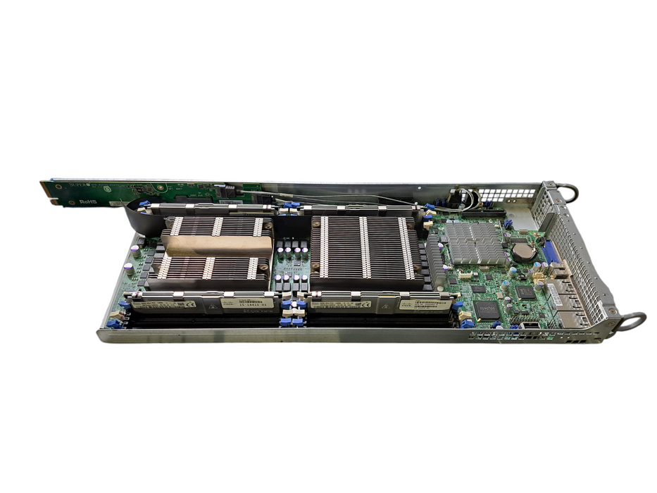 SuperMicro 4-Node X9DRT-HF+ Server | 8x Xeon E5-2670 v2 @2.50GHz, 512GB RAM Q