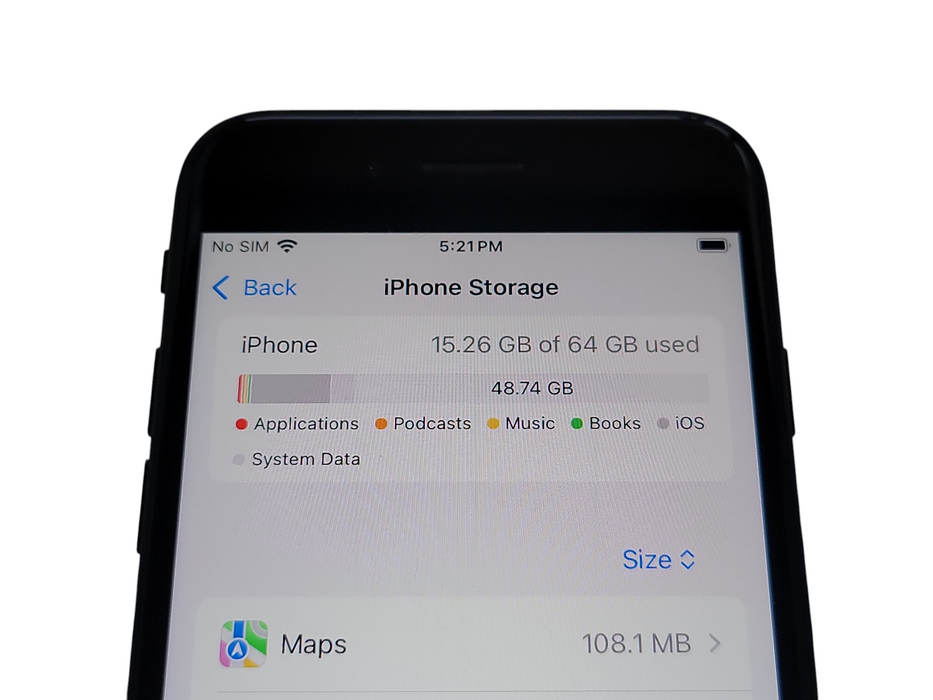 Apple iPhone SE 2 - 64GB - Space Gray [A2275] (