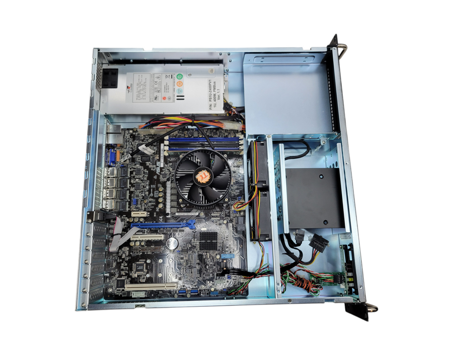 FAT PIPE - Intel Pentium G4400 ASUS P10S-C/4L 8GB DDR4 NO HDD 370W PSU %