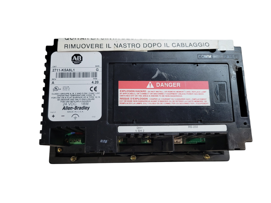 Allen Bradley 2711-K5Al1 PanelView 550 %