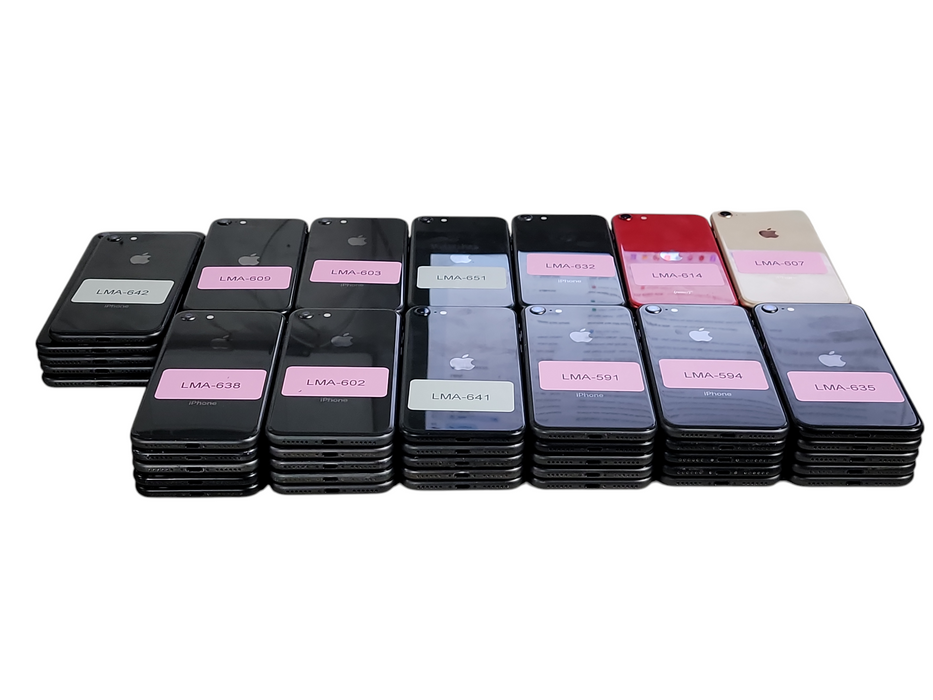 Lot of 65x Apple iPhone's [A1905 - A2275 | B/C Condition][LMA-9] (