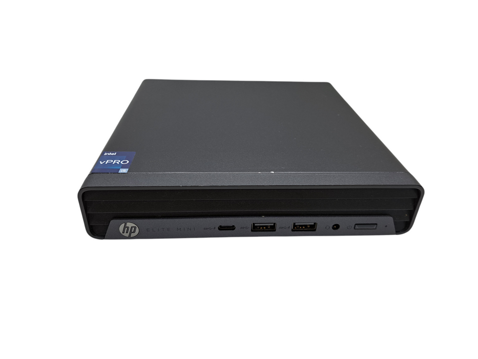 HP Elite Mini 800 G9 Desktop | Intel i5-12500T, 16GB DDR5, 1TB NVMe +90W AC )