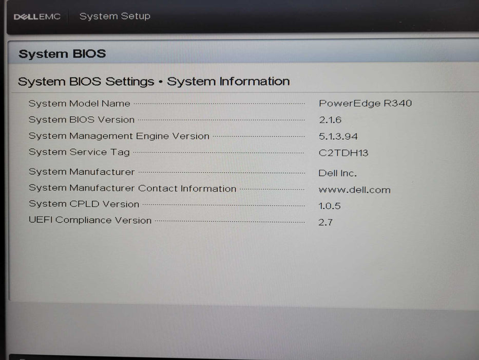 Dell PowerEdge R340 1x Xeon E-2174G 16GB DDR4 H730P - No HDD !
