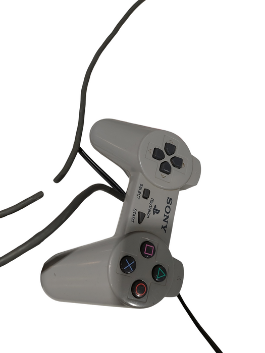 Sony Playstation 1 with 2 Controller & NHL 98 Game & Panasonic CRT TV  =