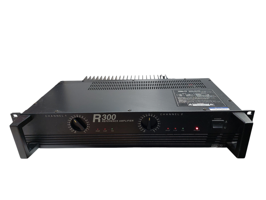 Inter M R300 Reference Amplifier 2- Channel Rack Mountable =